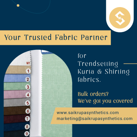 Kurta Fabric Manufacturers in Mumbai, Bhiwandi
